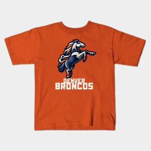 POWER HORSE DENVER BRONCOS Kids T-Shirt